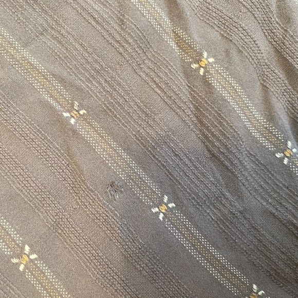 Retro Horny Toad brown button down shirt 100% cotton size M - Picture 5 of 6